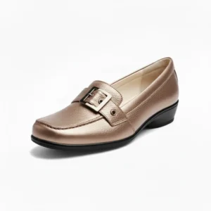 Mocasin Clásico Tacon - Oro Rosado